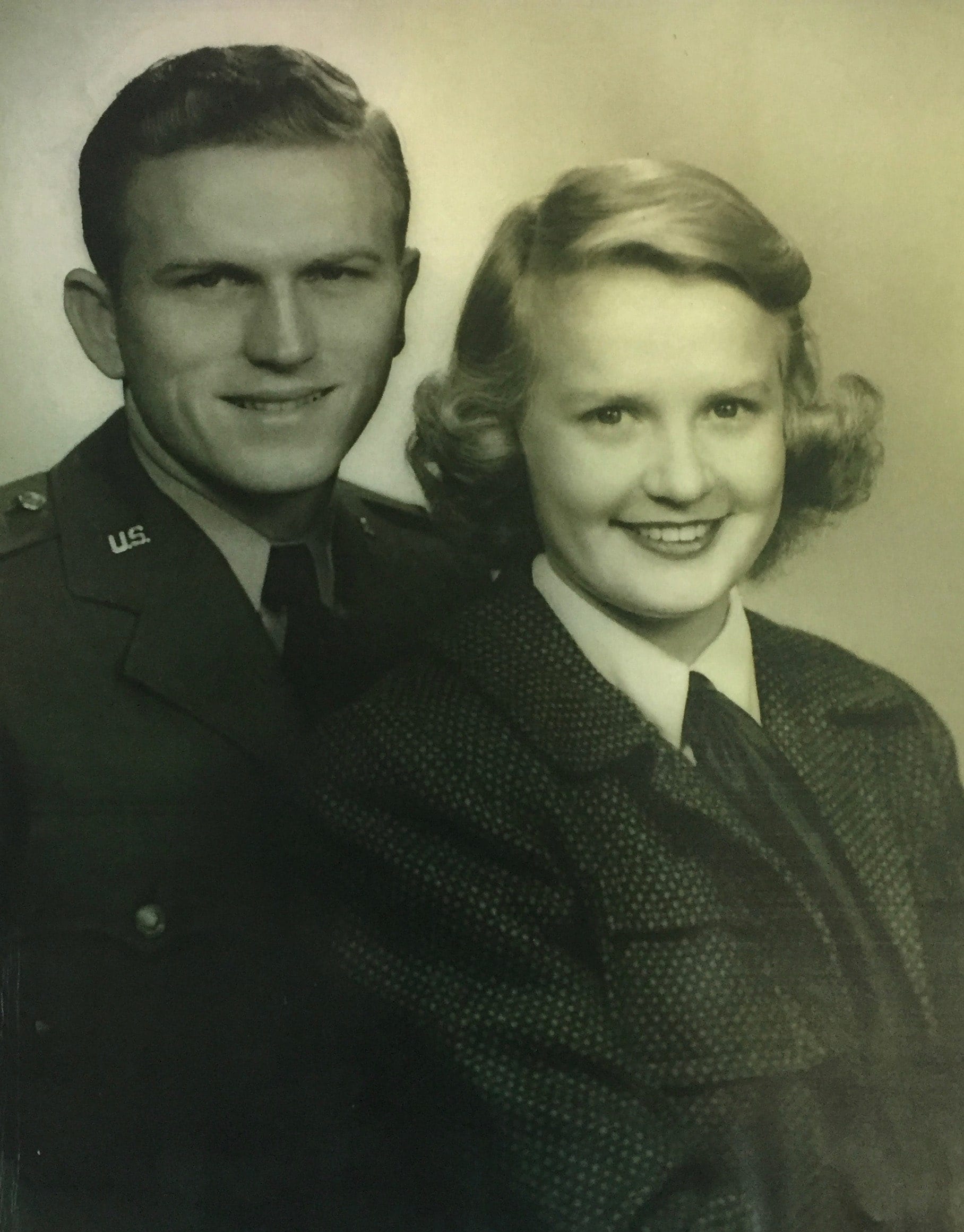 Susan & Frank shortly after their marriage in 1950