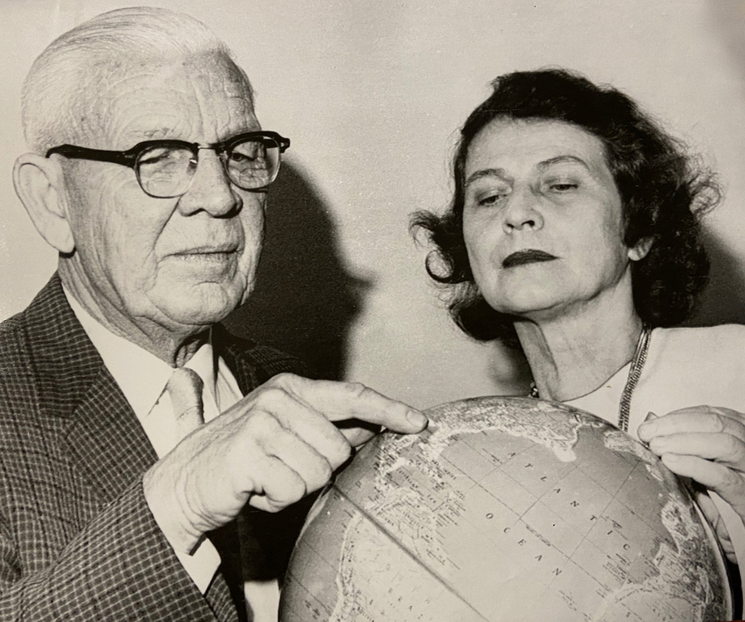 Frank’s parents, Edwin “Rusty” and Marjorie Borman.