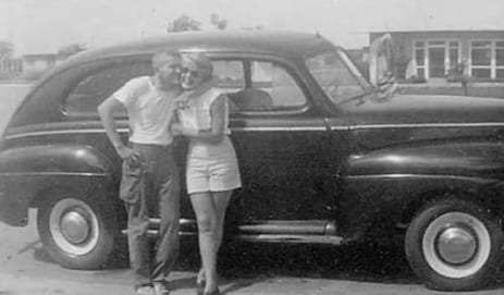 Susan and Frank shortly after their deployment to the Philippines